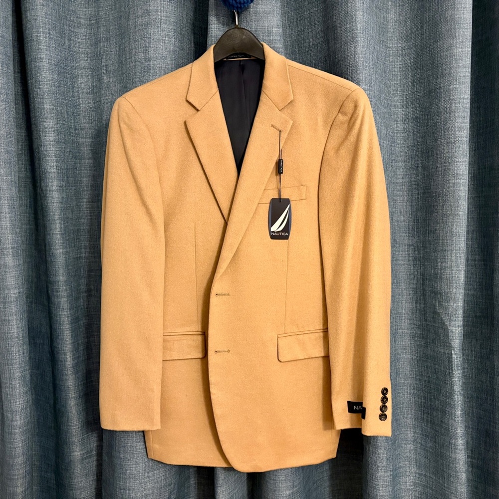 Nautica Men’s Cashmere Blazer Sports Coat NWT